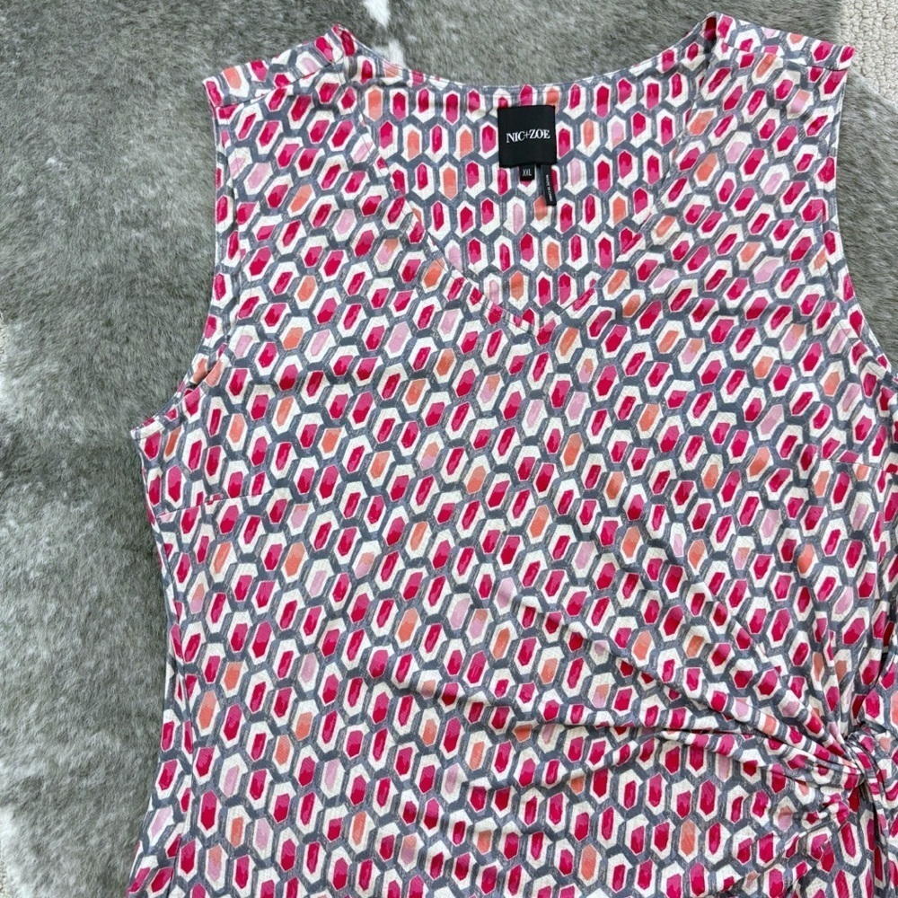 NIC+ZOE Bright Stone Twist Dress - Picture 4 of 11